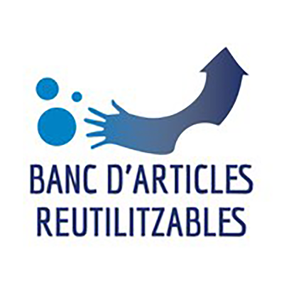 Logotip de Banc d'articles reutilitzables