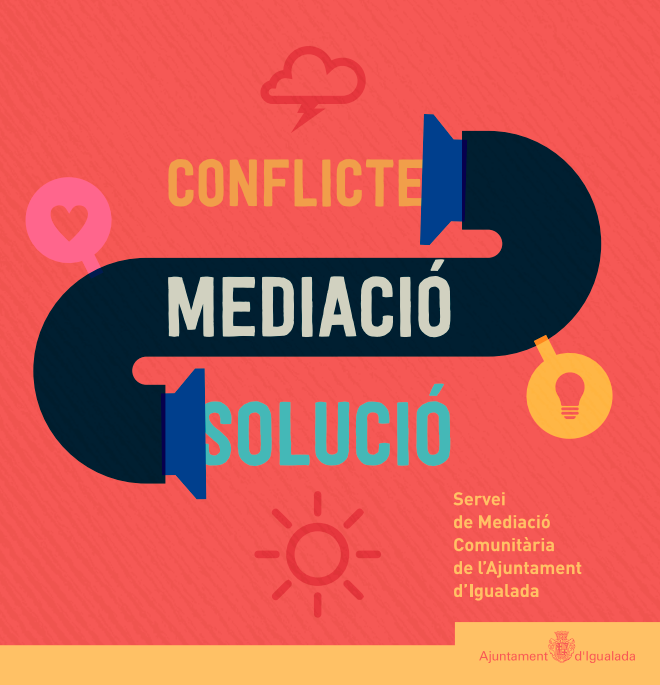 Díptic de mediació comunitària